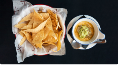 Order Carl & Deanna Miller’s Layered Chunky Queso food online from 360-Restaurant store, Austin on bringmethat.com