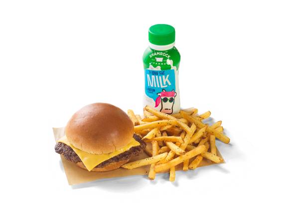 Order Kids' Cheeseburger food online from Wild Burger store, Lombard on bringmethat.com