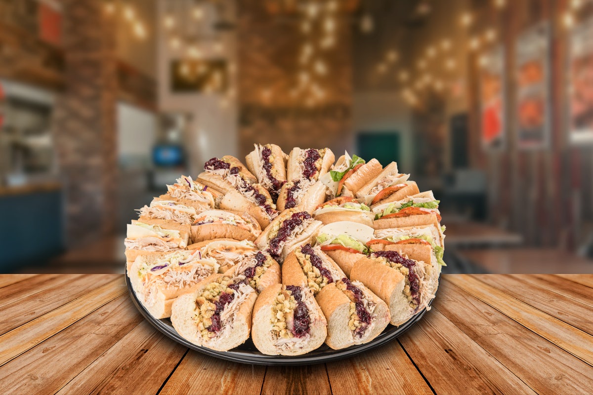 Order The Turkey Lover™ - Party Tray  food online from Capriotti's store, Reno on bringmethat.com