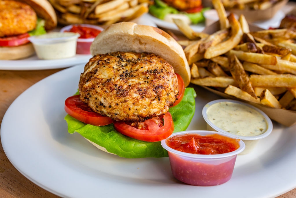 Order Firecracker Crab Cake Sandwich food online from Crab Cake Cafe store, Oxon Hill on bringmethat.com