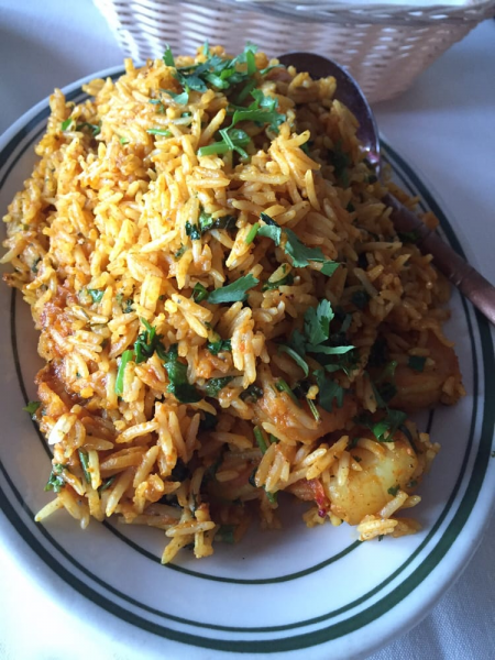Order 37. Shrimp Biryani food online from Bombay tandoori store, Torrance on bringmethat.com