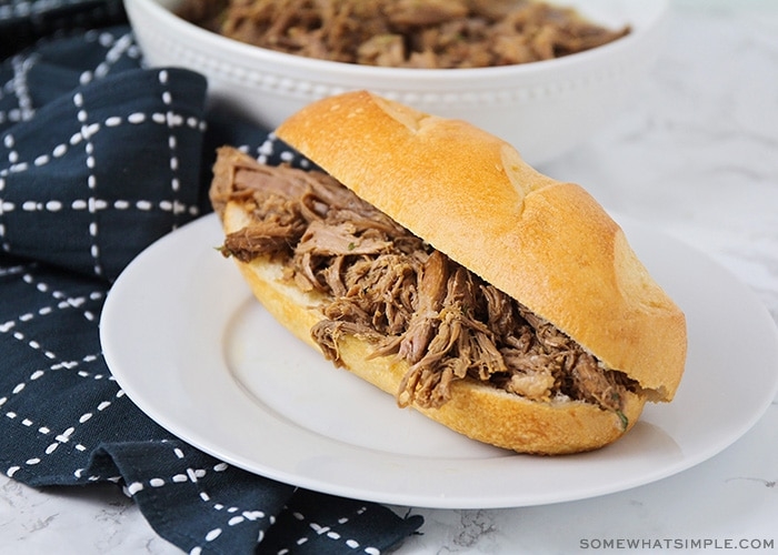 Order Pot Roast Sandwich food online from Mrs. P and Me store, Mount Prospect on bringmethat.com