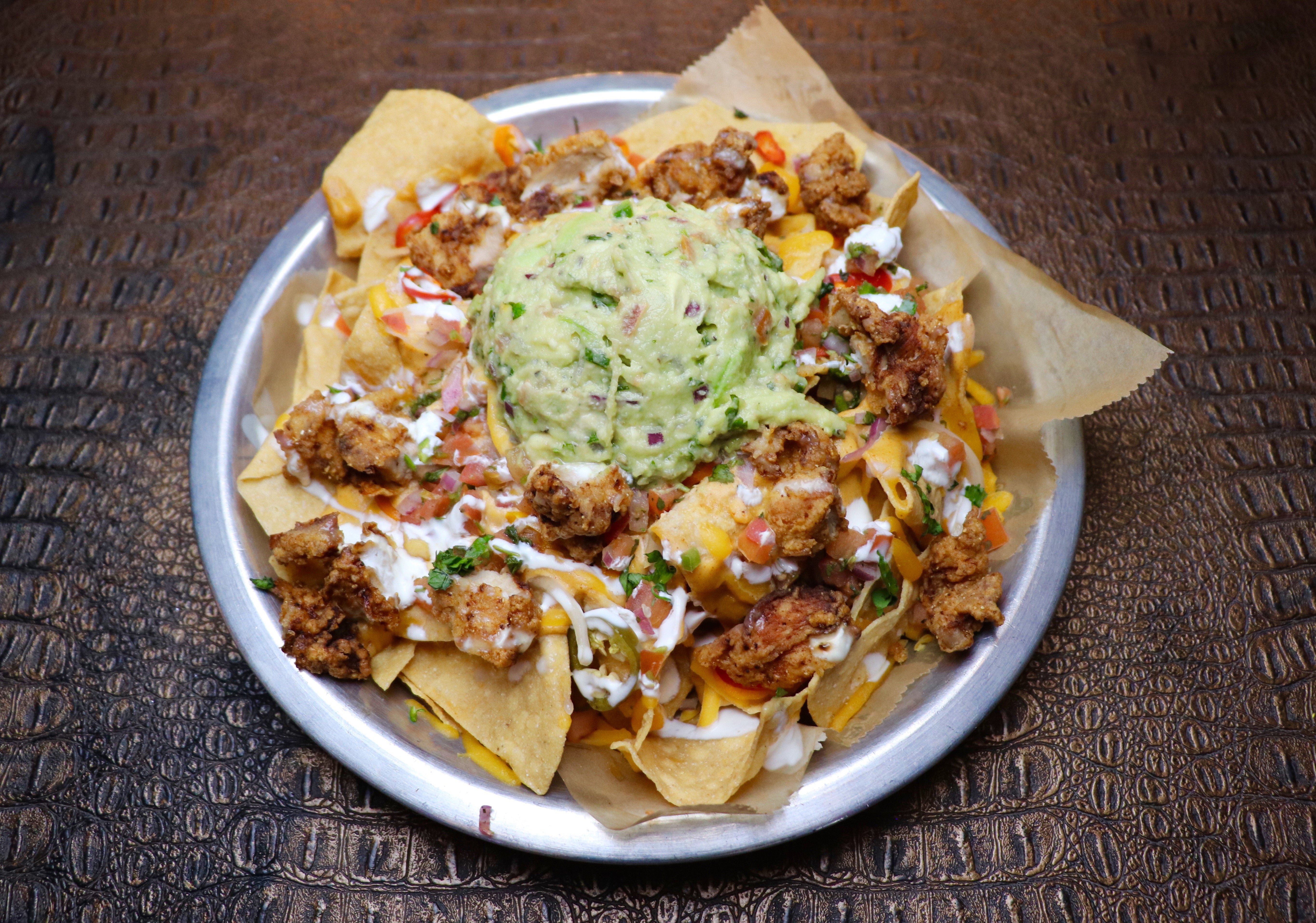 Order Fried Chicken Nachos food online from Old Grounds Social store, Chicago on bringmethat.com