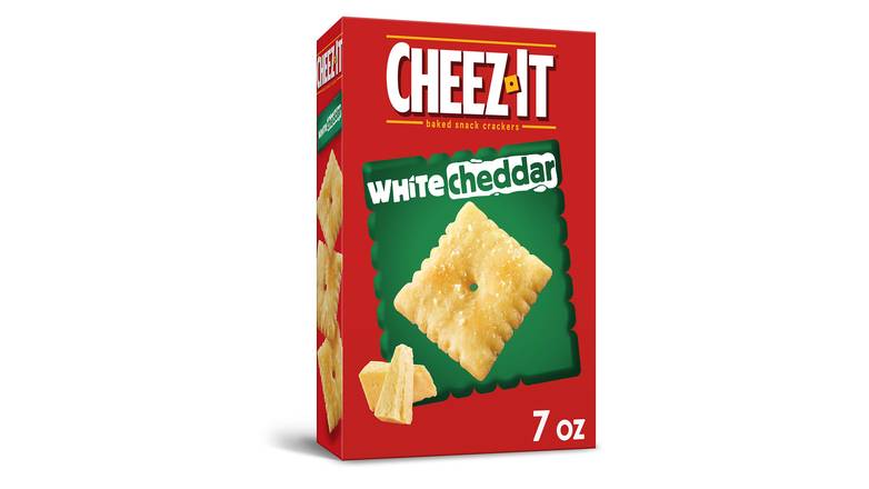 Order Cheez It Snack Crackers White Chedder food online from Exxon Constant Friendship store, Abingdon on bringmethat.com
