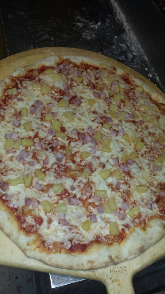 Order Hawaiian Pizza - Small 12'' food online from Mike's Pizza store, Philadelphia on bringmethat.com