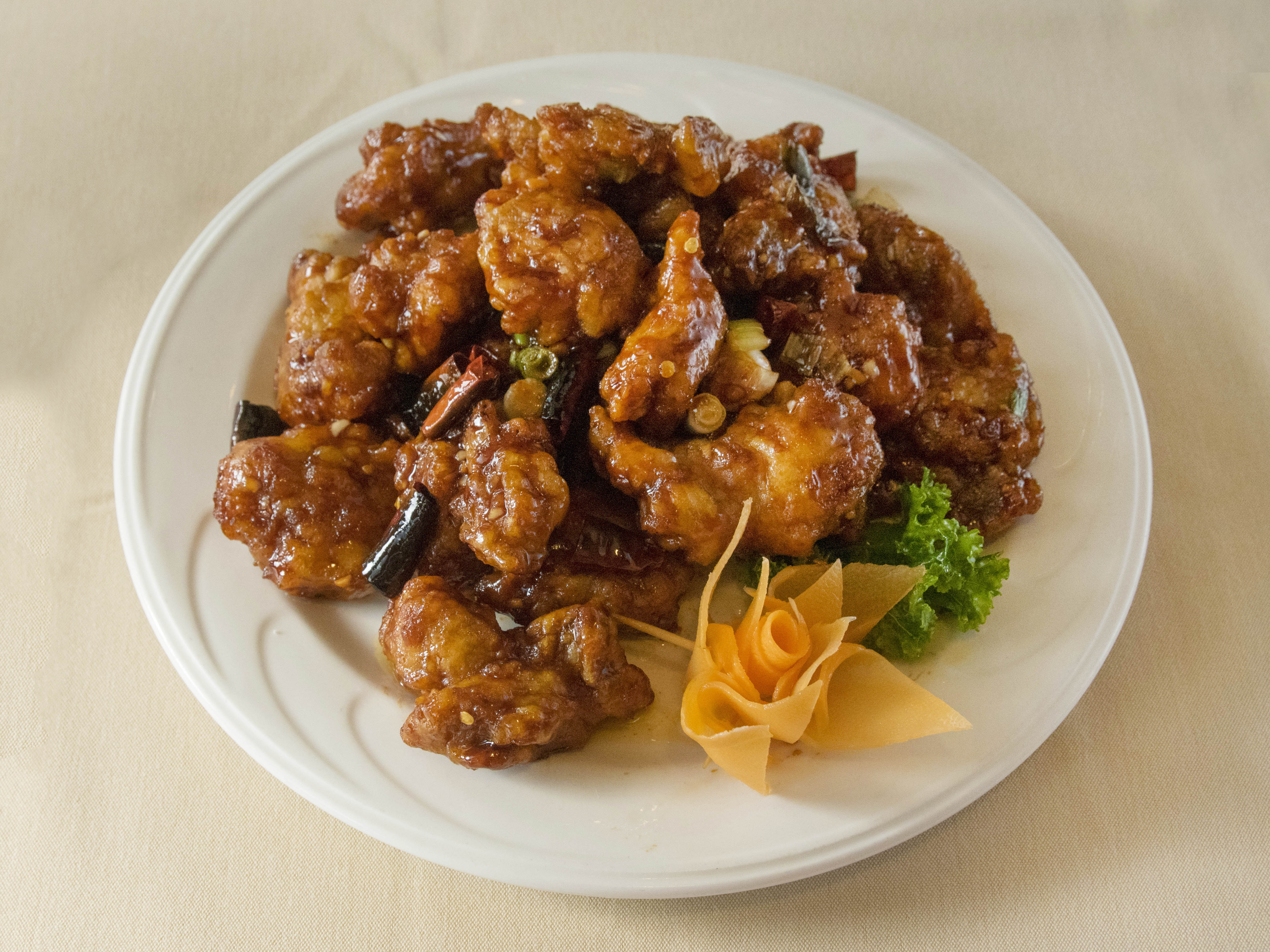 Order General Tao's Chicken food online from Chin store, CARLSBAD on bringmethat.com