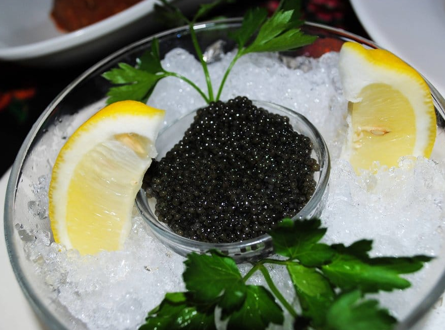 Order Russian Osetra Black Caviar food online from Russian Samovar store, New York on bringmethat.com