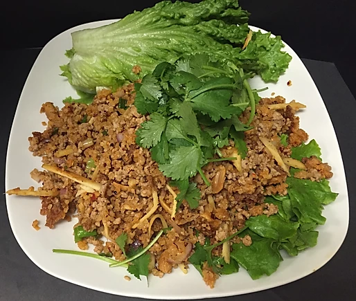Order Nam Kao Tod Salad food online from Thai Beer store, Salem on bringmethat.com