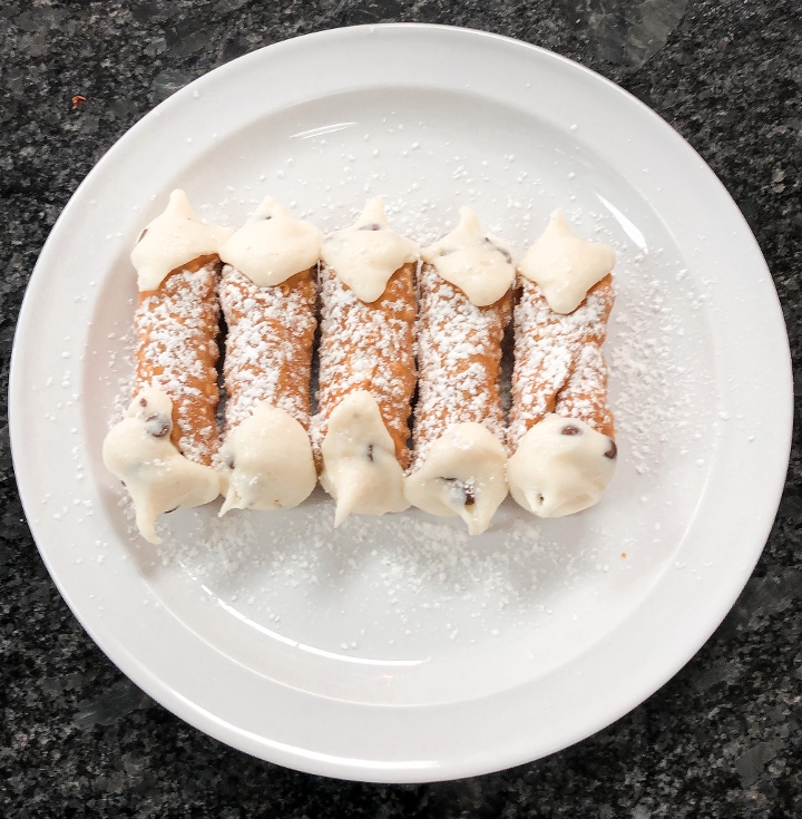 Order Mini Cannolis (5) food online from Imposto Restaurant and Pizza store, Hoboken on bringmethat.com