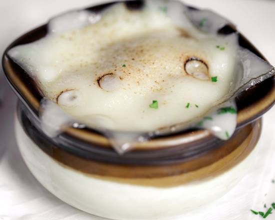 Order French Onion Soup food online from Burger Bar & Bistro store, Norwalk on bringmethat.com