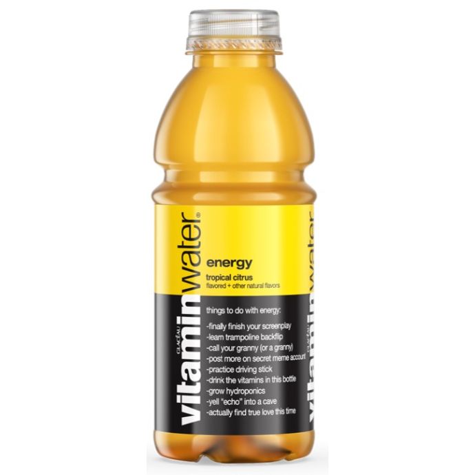 Order Vitamin Water Energy Tropical Citrus 20z food online from 7-Eleven store, Lavon on bringmethat.com