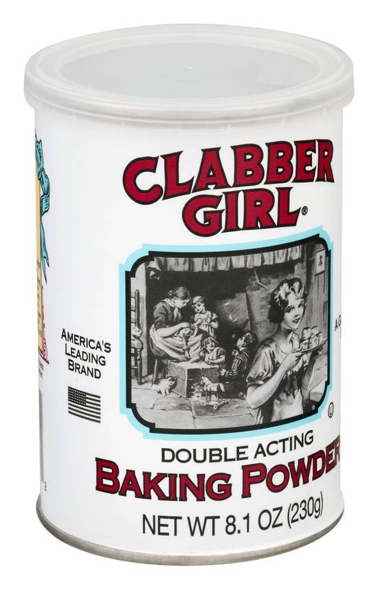 Order Clabber Girl · Double Acting Baking Powder (8.1 oz) food online from Harveys Supermarket store, Americus on bringmethat.com