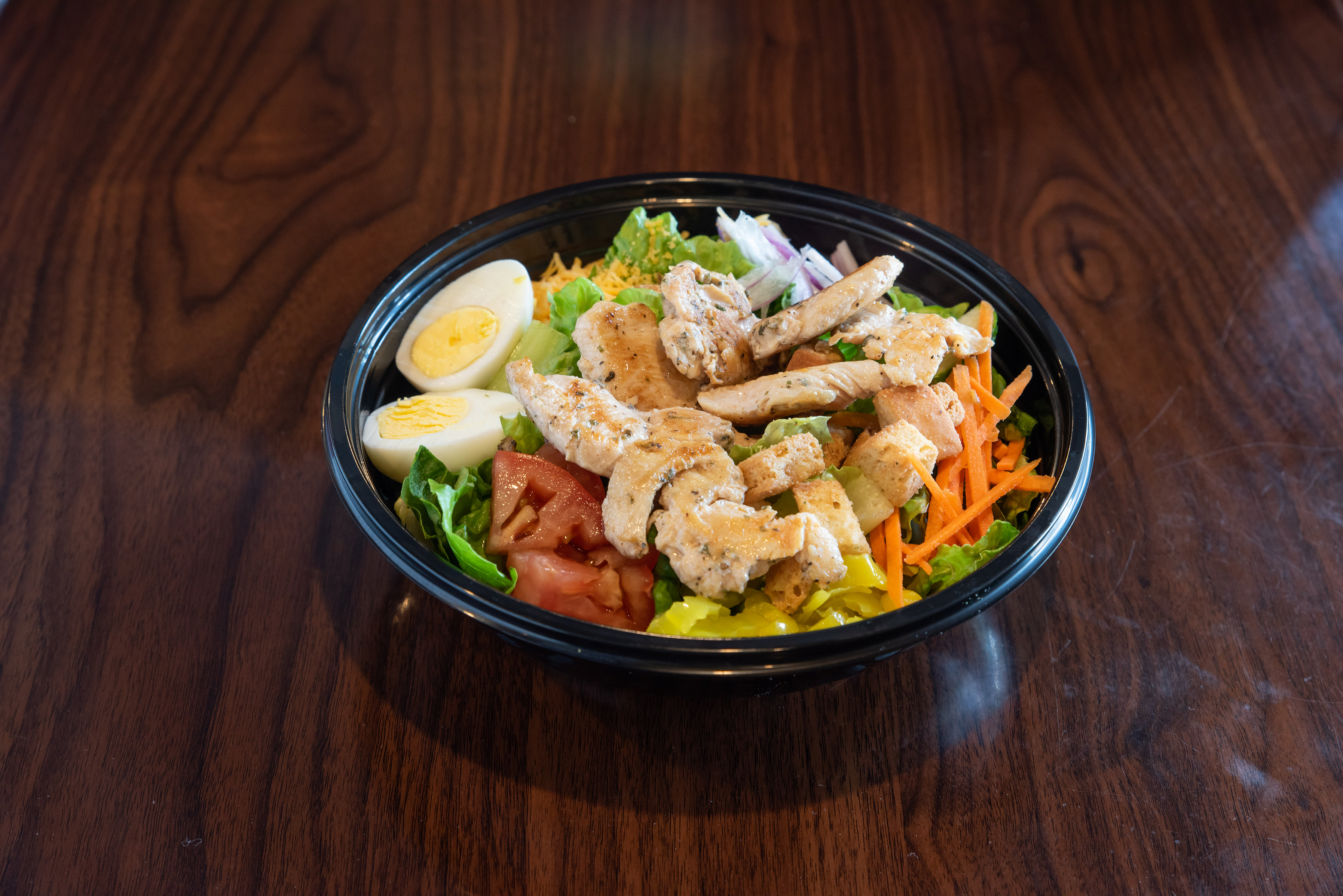 Order Grilled Chicken Salad food online from Wings 101 store, Roswell on bringmethat.com