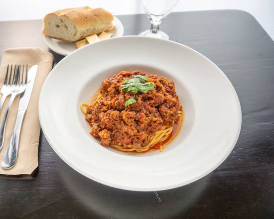 Order Spaghetti Bolognese Pasta food online from Marco Polo store, Elkins Park on bringmethat.com