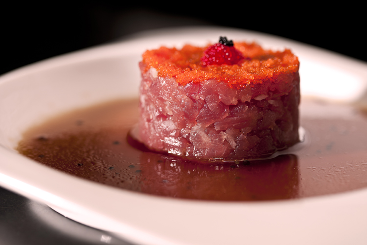 Order Tuna Tartar food online from Samurai Japanese Steak House store, Huntington on bringmethat.com