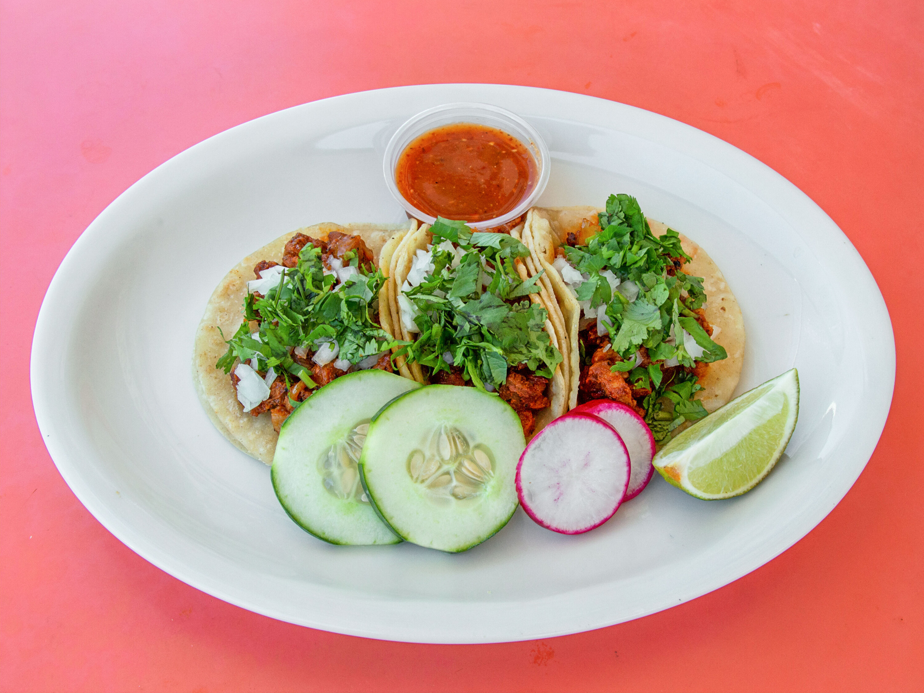 Order Tacos food online from El Camaleon Food Truck store, Silver Spring on bringmethat.com