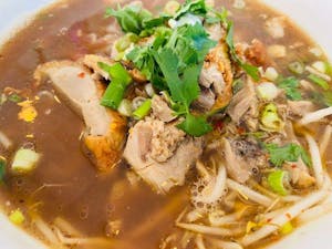 Order Duck Noodle Soup food online from Cozy Thai Kc store, Kansas City on bringmethat.com