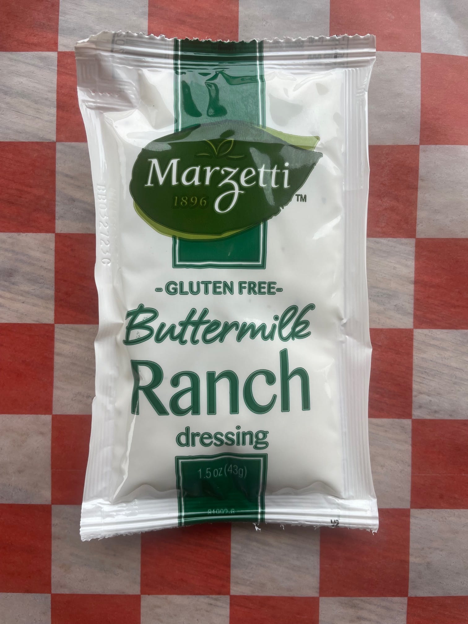 Order Ranch Packet - Side food online from Jimmy's Pizza store, Cold Spring on bringmethat.com