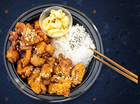 Order Finest Fried Chicken Bowl food online from Kimchi & K-Pop store, Portland on bringmethat.com