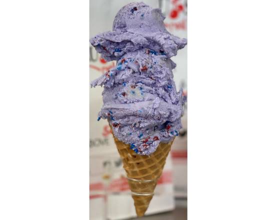 Order Large Waffle Cone food online from Bruster Real Ice Cream store, Athens on bringmethat.com