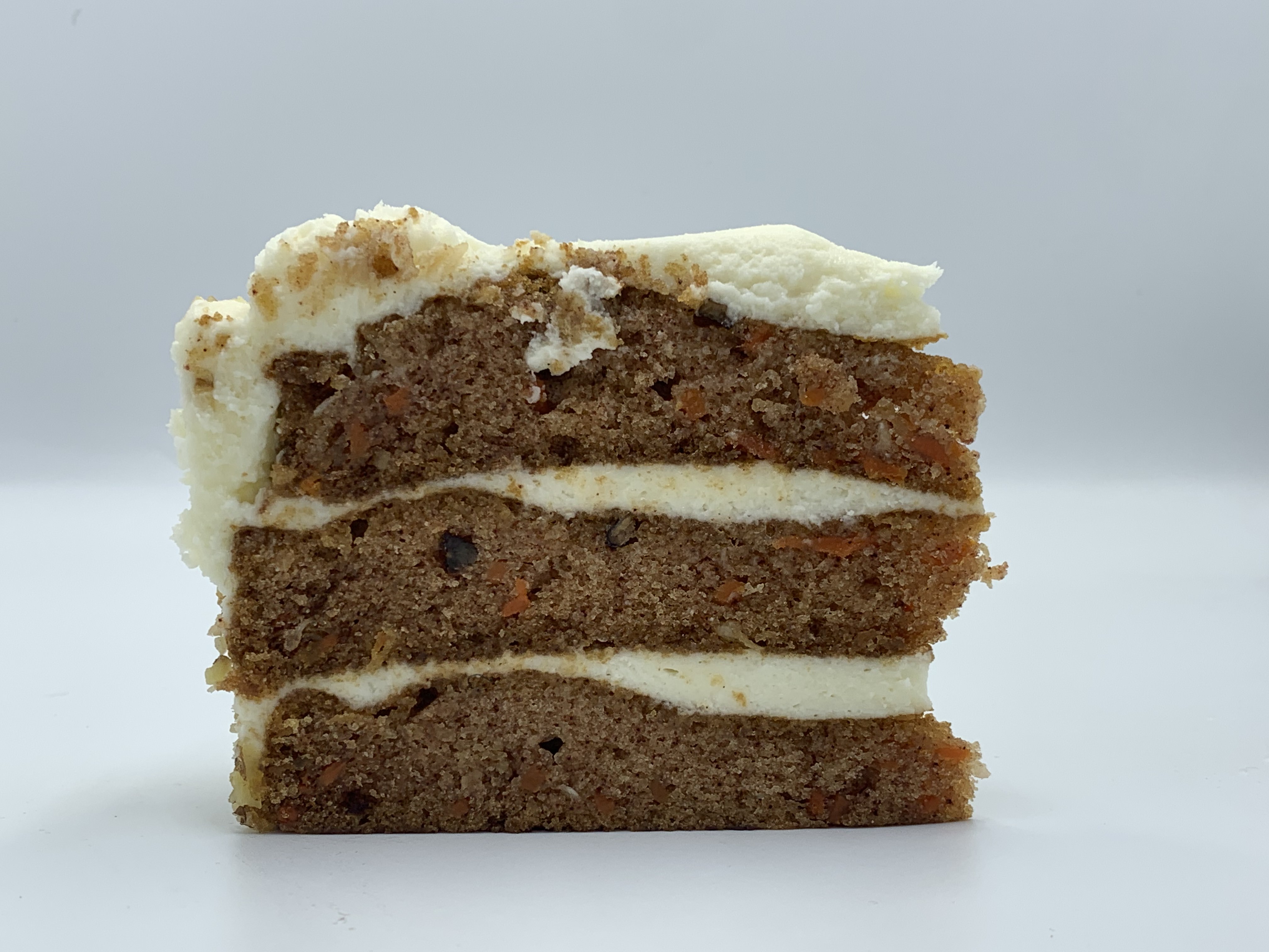 Order TRIPLE-LAYER CARROT CAKE food online from Pit Rib House store, Hickory Hills on bringmethat.com