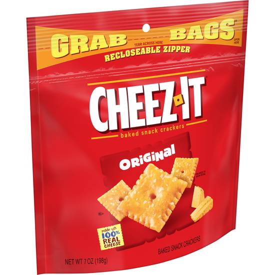 Order Cheez-It Original Cheese Crackers Grab Bag, 7 OZ food online from Cvs store, LITTLE ROCK on bringmethat.com
