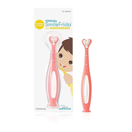Order Fridababy® SmileFrida™ Toddler Toothbrush in Pink food online from Bed Bath & Beyond store, Lancaster on bringmethat.com
