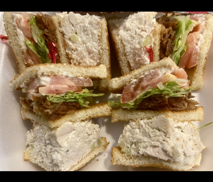 Order Chicken Salad Club Sandwich food online from Mipal Deli store, Philadelphia on bringmethat.com