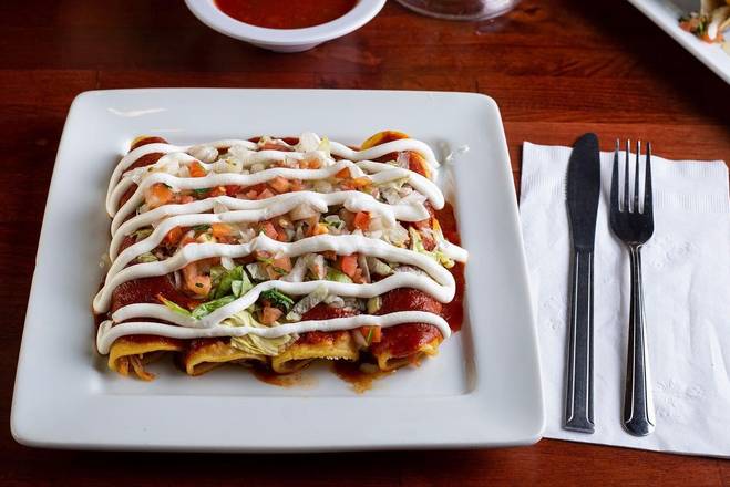 Order Enchiladas Supreme food online from Mr. Tequila Bar And Grill store, New Orleans on bringmethat.com