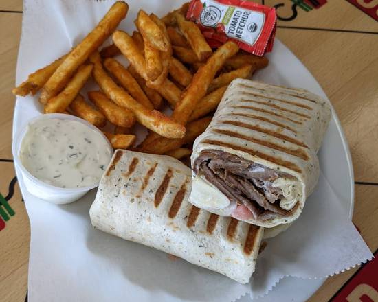 Order Gyro Wrap  food online from Kabob House store, Metairie on bringmethat.com