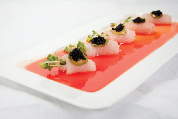 Order Yellowtail Ceviche food online from Masago store, Morristown on bringmethat.com
