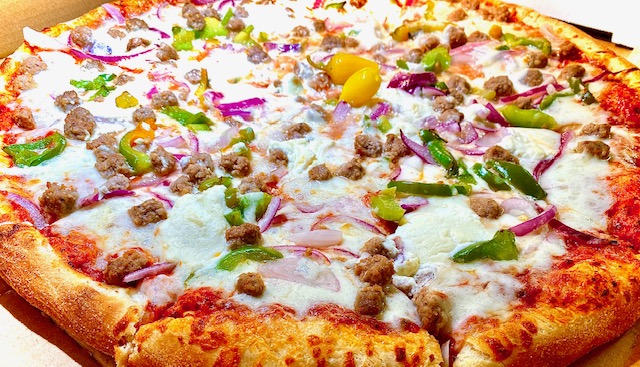Order Mexicana Pizza food online from Paris Pizza & Grill store, San Francisco on bringmethat.com