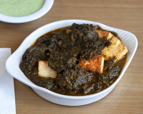 Order Saag Paneer food online from Chargha House store, Culver City on bringmethat.com