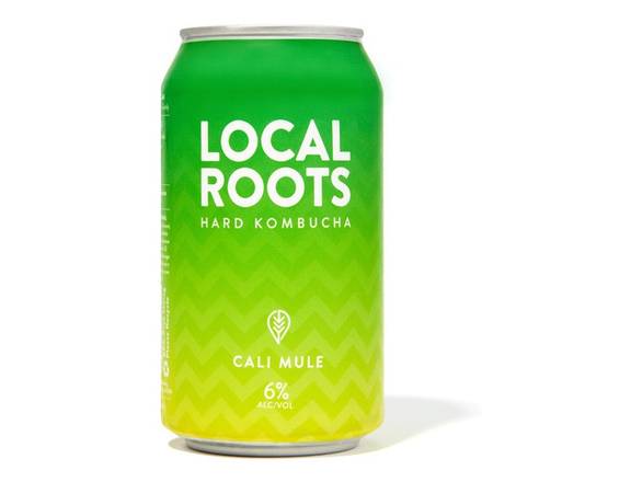 Order Local Roots Kombucha Cali Mule - 6x 12oz Cans food online from Wine Expo store, Santa Monica on bringmethat.com