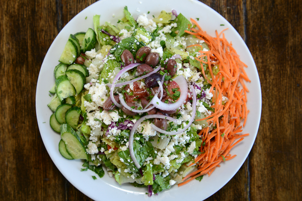 Order Greek Salad food online from Z garden store, Santa Monica on bringmethat.com