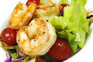 Order L- Japanese Grilled Shrimp Salad food online from Royal Stix Restaurant store, Fayetteville on bringmethat.com