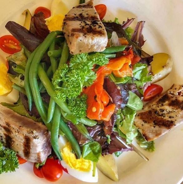 Order Nicoise Salad food online from AOC East store, New York on bringmethat.com