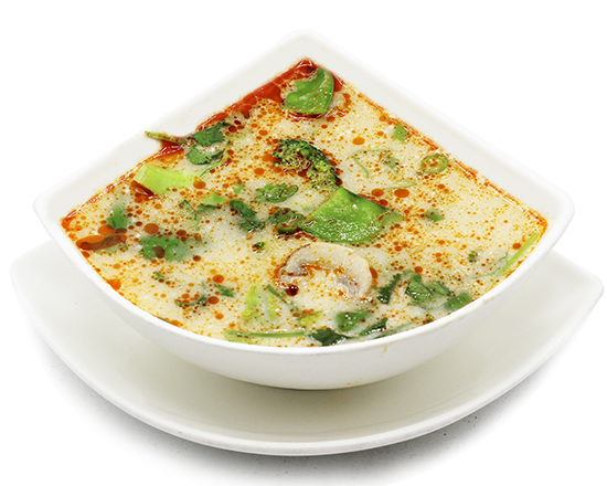 Order Tom Kha Soup food online from Chin-Chin Cafe store, Ashburn on bringmethat.com