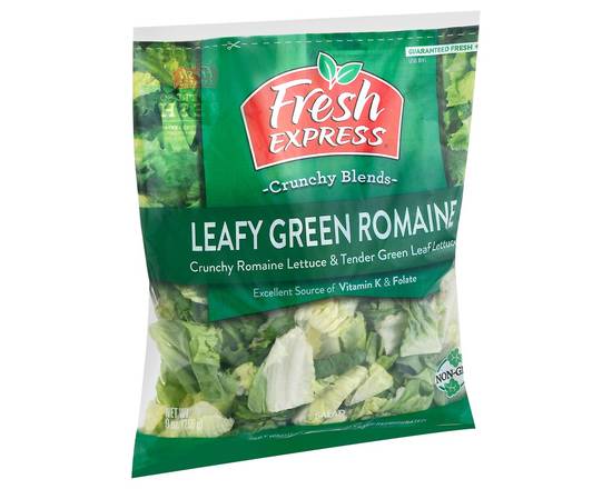 Order Fresh Express · Leafy Green Romaine Salad (9 oz) food online from Safeway store, Gilroy on bringmethat.com