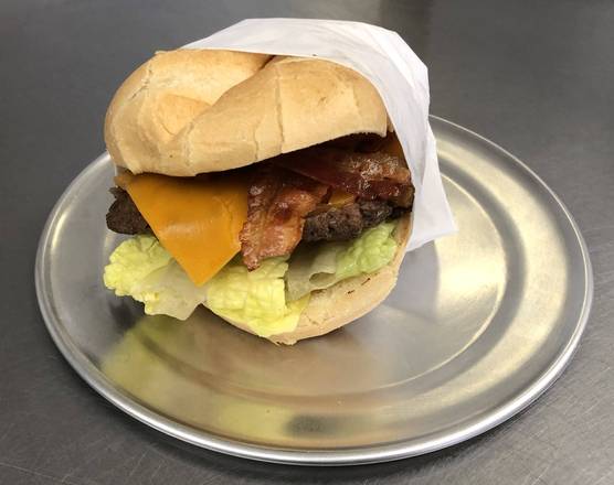 Order Bacon Burger Al a Carte food online from Dasks greek grill store, Cottonwood Heights on bringmethat.com
