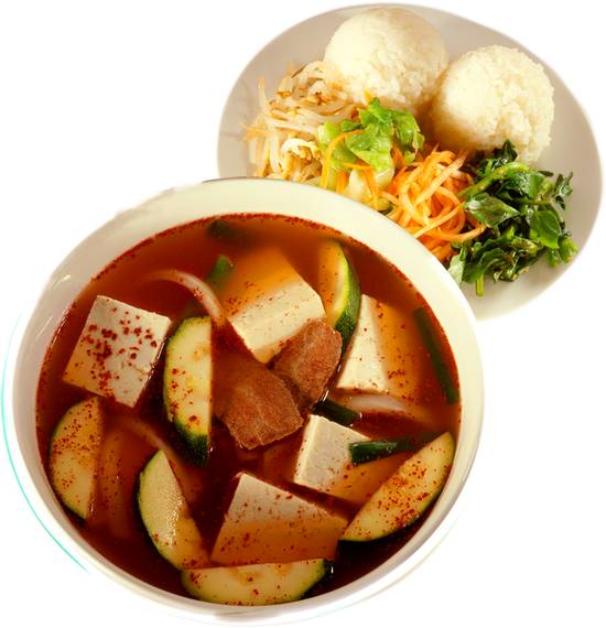 Order Tofu Soup food online from Yummy Korean BBQ store, Honolulu on bringmethat.com