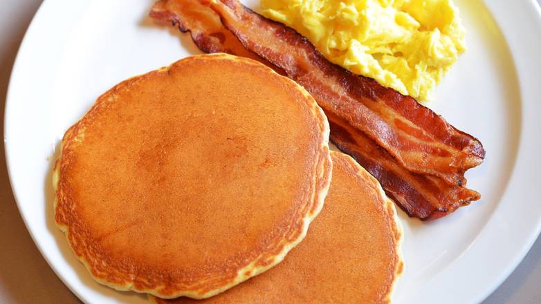 Order Kid's Itsy Bitsy Pancakes food online from Egg Harbor Cafe store, Naperville on bringmethat.com