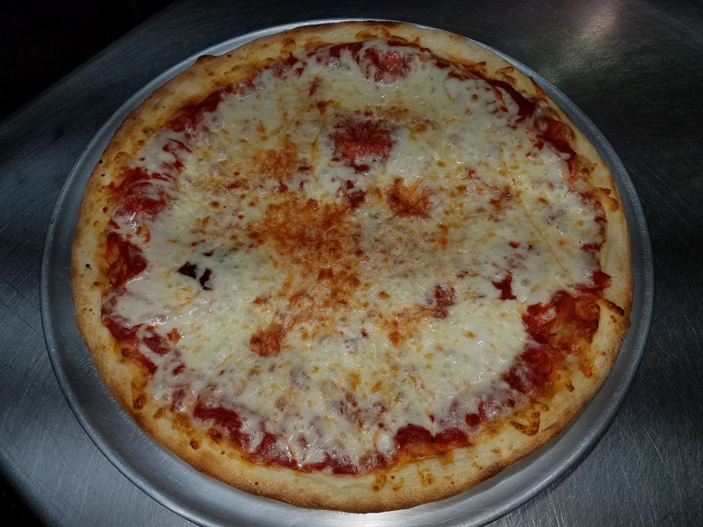 Order Cheese 10" Pizza 4 Slices food online from Ken's Pizza store, Lake Havasu City on bringmethat.com