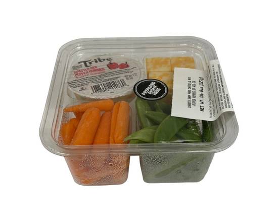 Order Carrot Snap Peas Cheese & Red Pepper Hummus Dip (8 oz) food online from Safeway store, Corte Madera on bringmethat.com