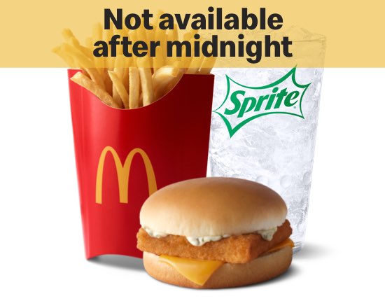 Order Filet O Fish Meal food online from McDonald's store, Smithtown on bringmethat.com