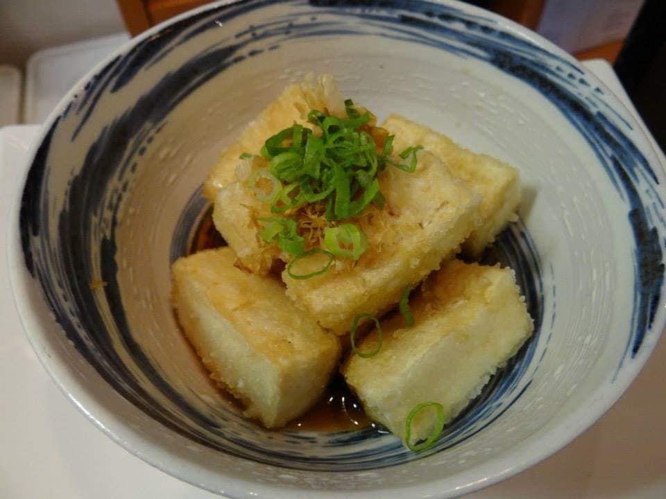 Order Agedashi Tofu food online from Biwako Sushi store, Saline on bringmethat.com