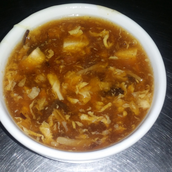 Order Hot and Sour Soup food online from Golden Ginger store, Hemet on bringmethat.com