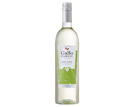 Order Gallo Family Vineyards Sweet Apple, 750mL white wine (9.0% ABV) food online from Kenny Liquor Market store, ANAHEIM on bringmethat.com