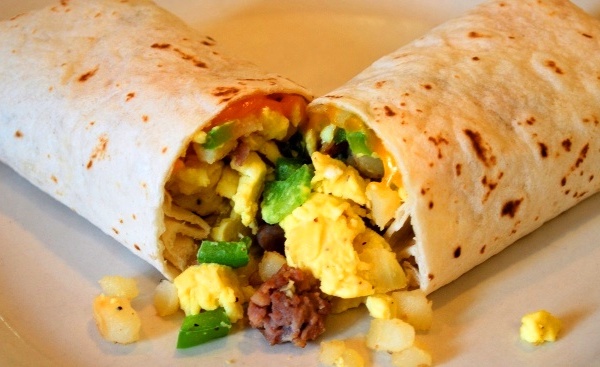 Order All American Breakfast Burrito food online from Vegan Wingman store, San Diego on bringmethat.com
