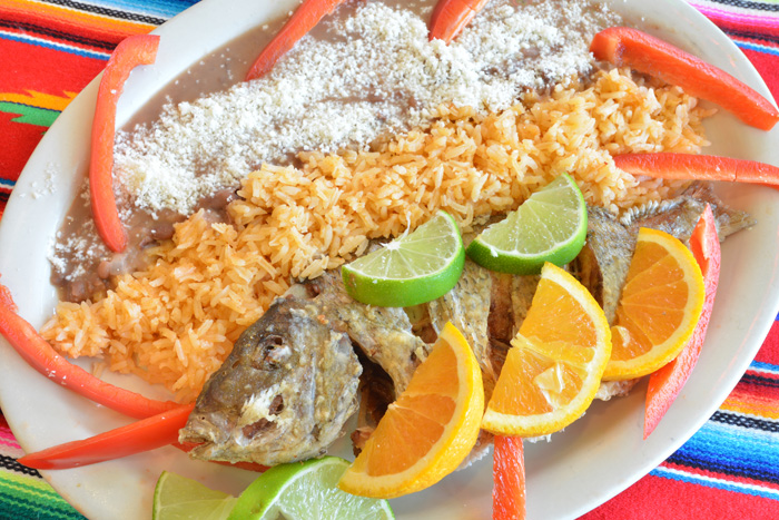 Order 118. Mojarra Frita food online from Fiesta Acapulco store, Philadelphia on bringmethat.com